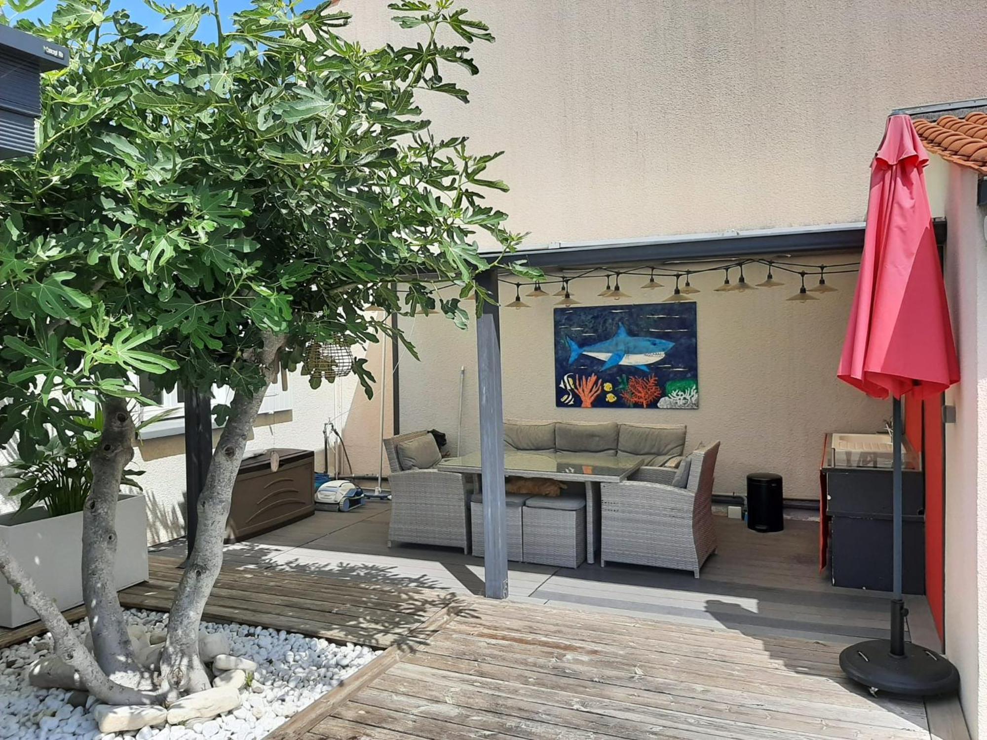 Studio Independant Chez L'Habitant Avec Piscine Et Cuisine Exterieures Λα Ροσέλ Εξωτερικό φωτογραφία
